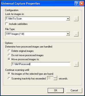Universal Capture Properties Universal Capture Properties